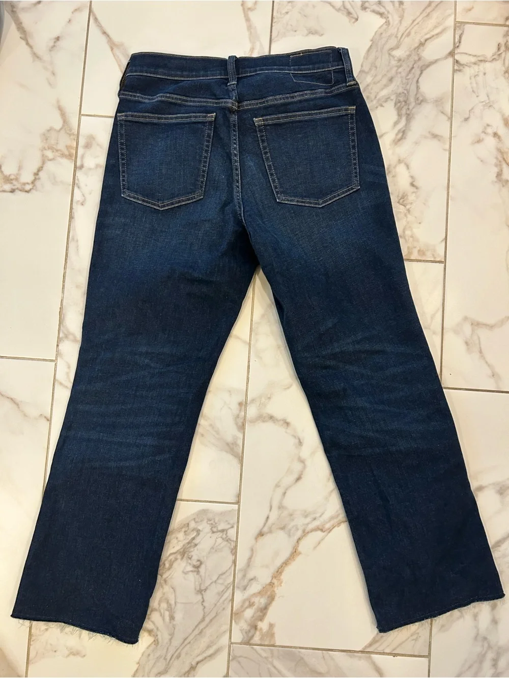 JCrew Blue Jeans Size 28 '03 Kick Out Crop EUC